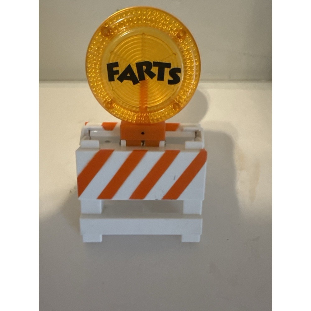 Warning Fart Detected Alarm. Funny Humor Lights And Talks